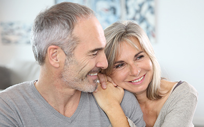 Smiling Senior Couple